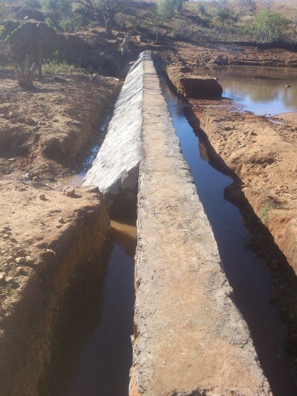Barrage Bevaro en cours
