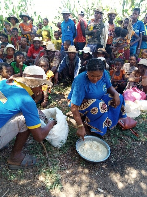 Demonstration culinaire dans le fkt d’Antsoha commune R. de Beteza/Bekily Androy (novembre 2020 à juin 2021)