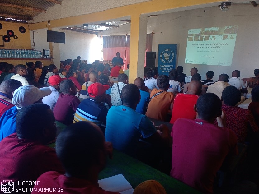 Formation des agents de ciblage avant de ciblage des bénéficiaires de l’aide alimentaire du PAM.